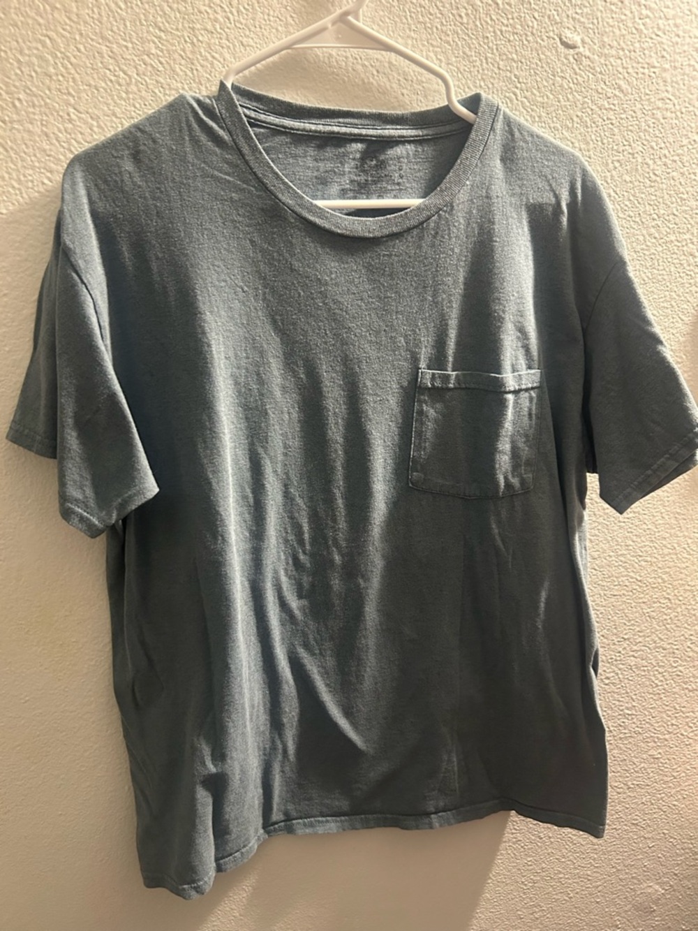 Fruit of the Loom Short Sleeve Pocket Tee - Dusty Blue